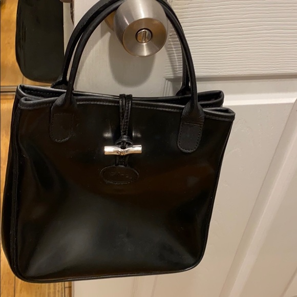 longchamp black purse